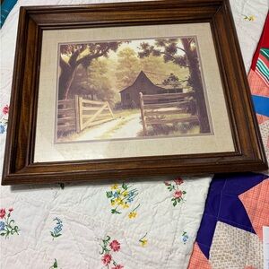 Rustic Barn Framed Wall Art